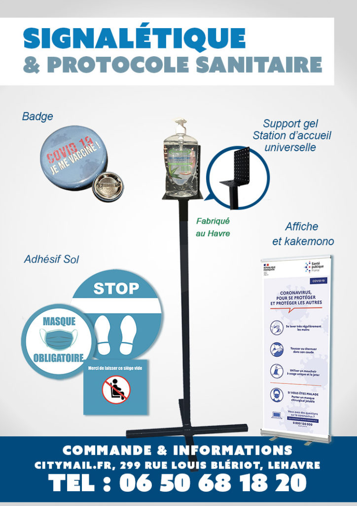 Signalétique et protocole sanitaire